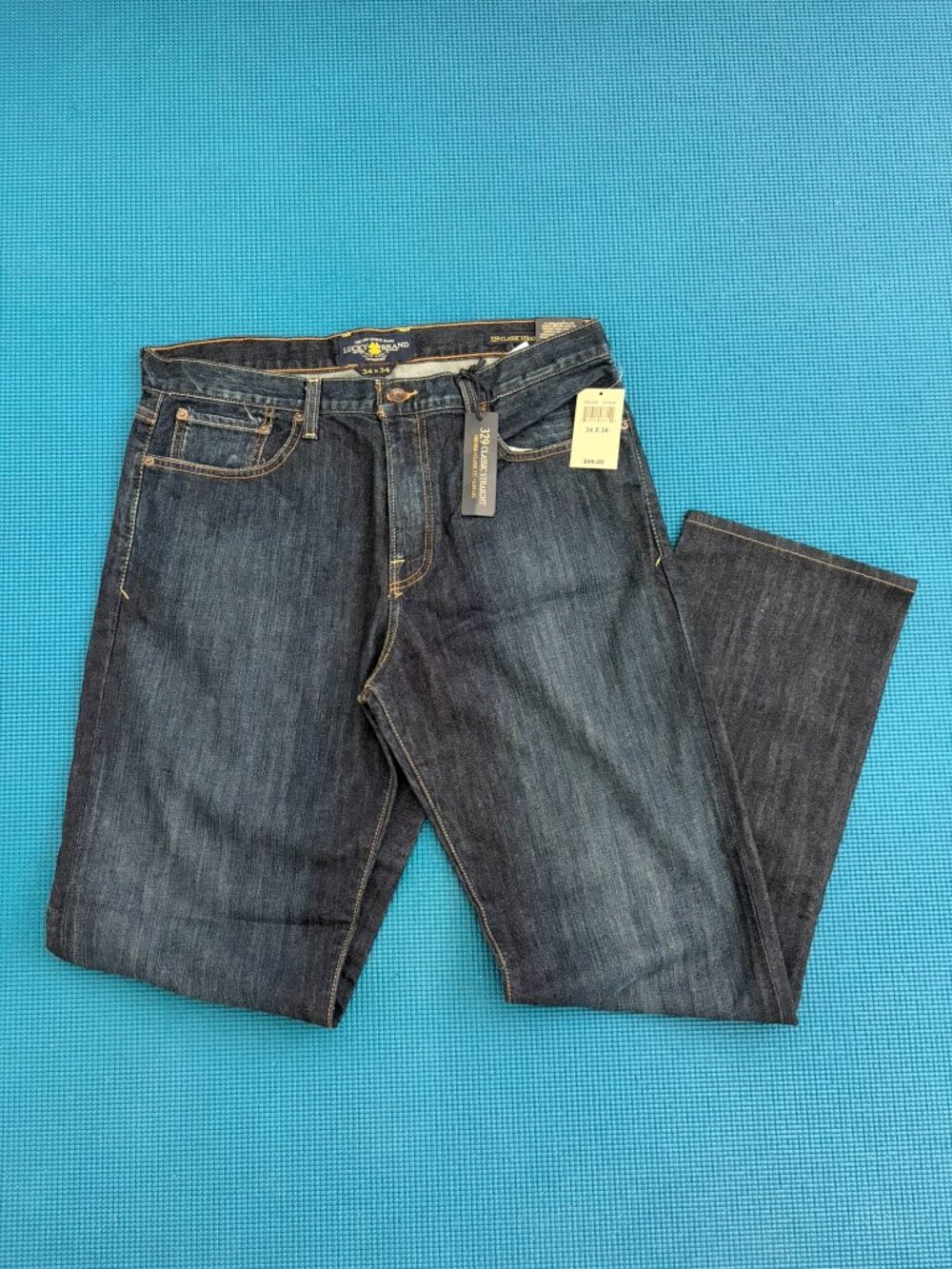 Lucky Brand 329 Classic Straight Jeans 34X34